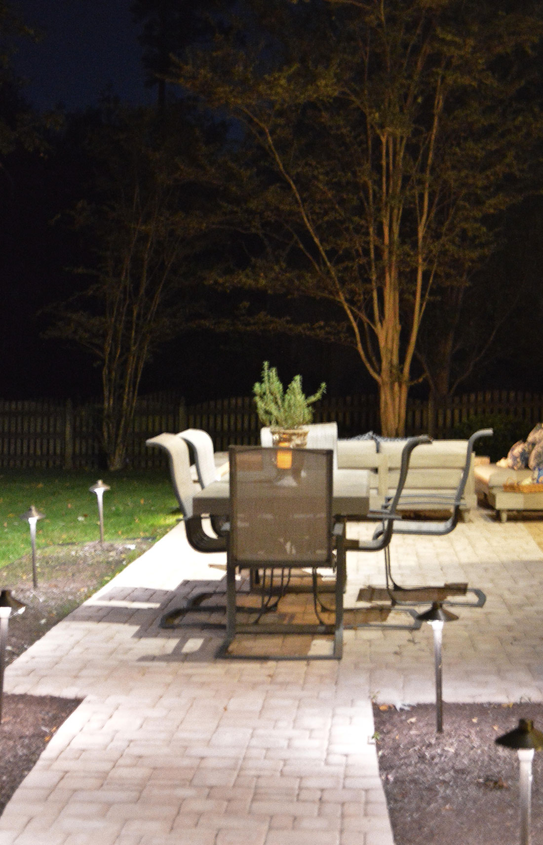 Stone Patio with Fire Pit for Family Entertaining – HomeLink